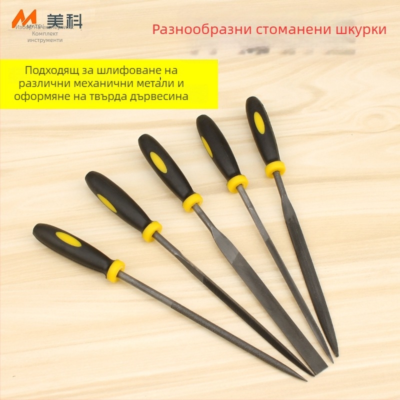 Комплект разнообразни файлове за метална обработка – лагова стомана, MYTEC/MEC