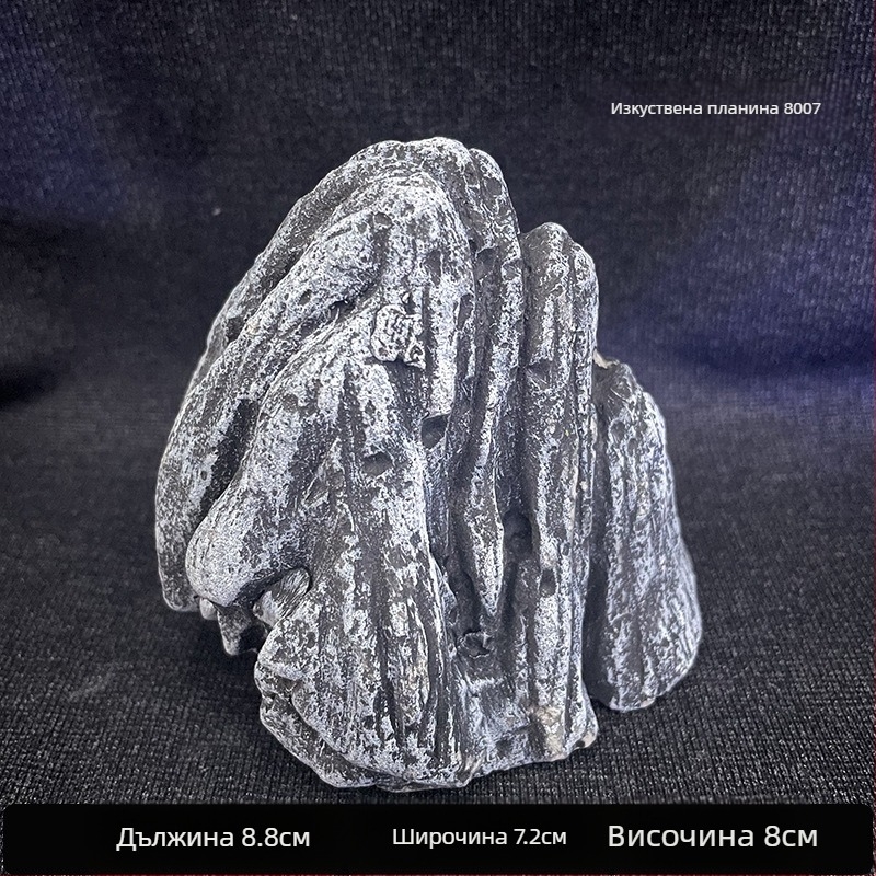 Аквариумни пейзажни камъни за декорация – керамични, ръчно изработени, стил прост и модерен, персонализиране по поръчка