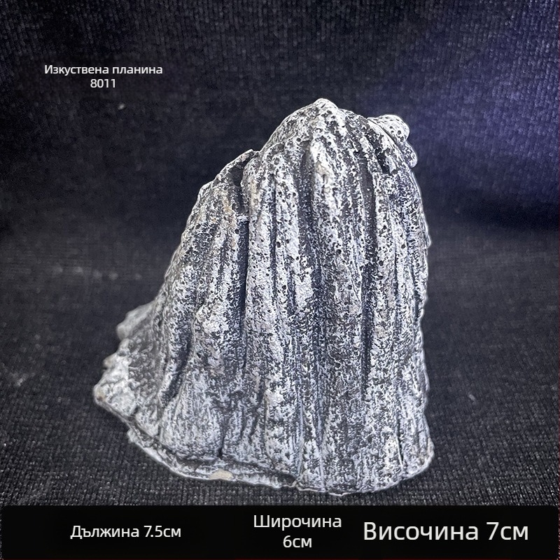 Аквариумни пейзажни камъни за декорация – керамични, ръчно изработени, стил прост и модерен, персонализиране по поръчка
