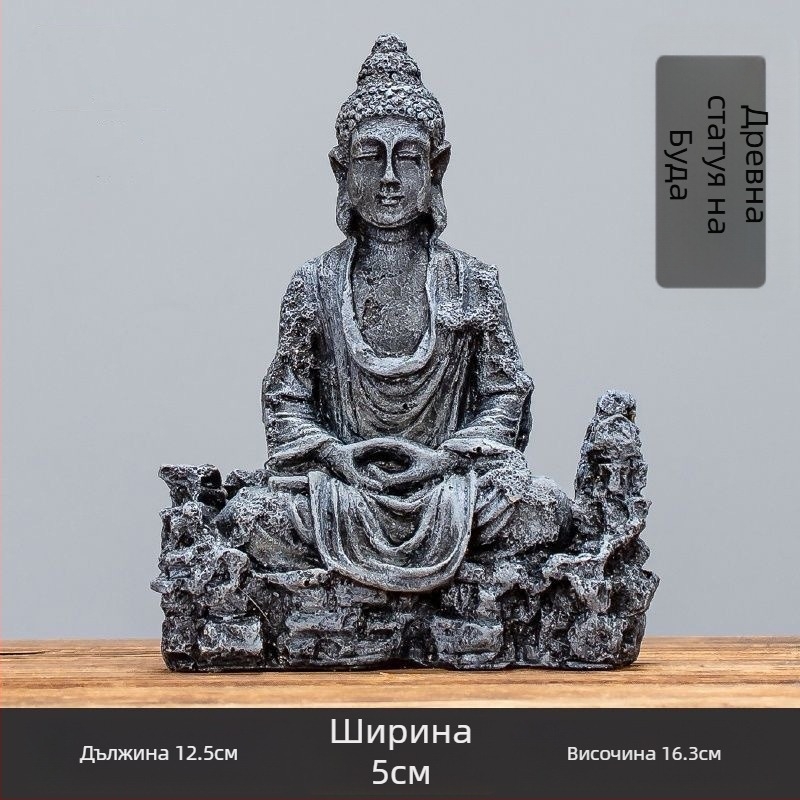 Аквариумни пейзажни камъни за декорация – керамични, ръчно изработени, стил прост и модерен, персонализиране по поръчка