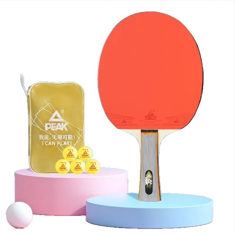 Penhold ракетка за тенис на маса – тополово дърво (глава), инвертирана гума, комплект двойка, YYF4335