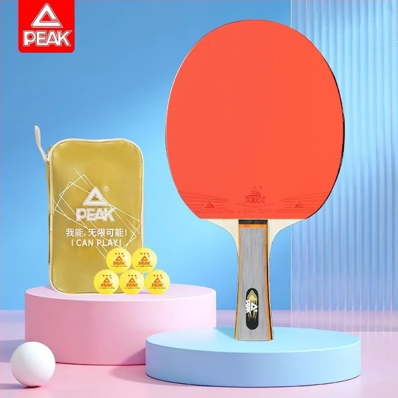 Penhold ракетка за тенис на маса – тополово дърво (глава), инвертирана гума, комплект двойка, YYF4335