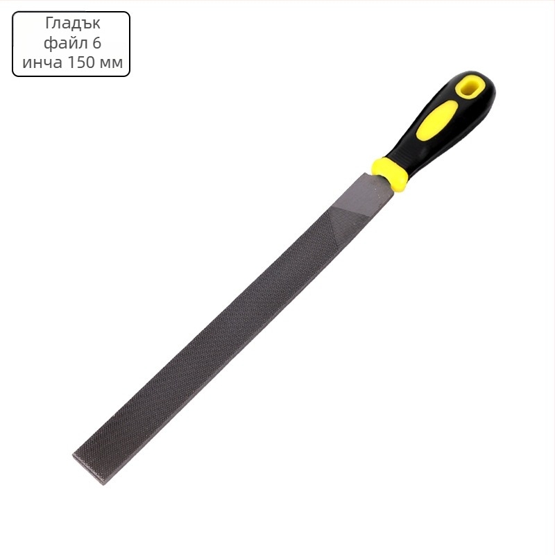 Диамантен файл за метал, двуразрезен, полукръгло сечение, стоманен файл за обработка на цветни метали