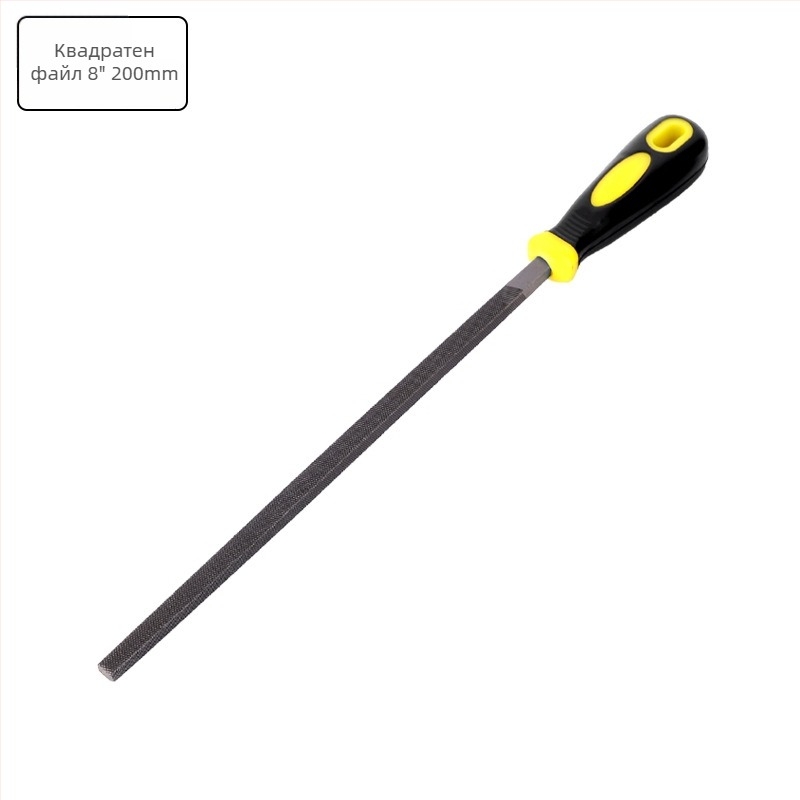 Диамантен файл за метал, двуразрезен, полукръгло сечение, стоманен файл за обработка на цветни метали