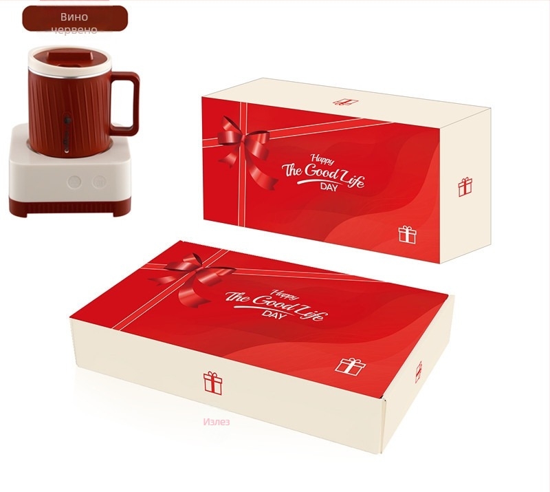 O'Mann MKE-201 500 ml изолираща чаша с отопление и охлаждане, пластмасов корпус, AC захранване