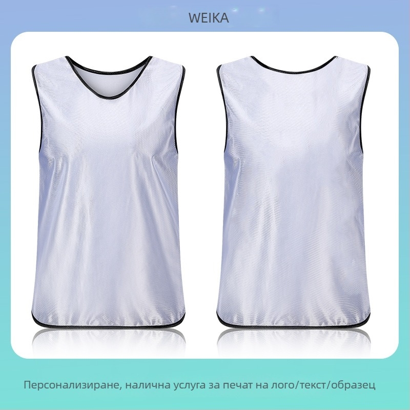 Екипни жилетки за възрастни и деца, полиестерни тренировъчни жилетки за футбол и баскетбол, с принтирани графики и настройки на шрифта