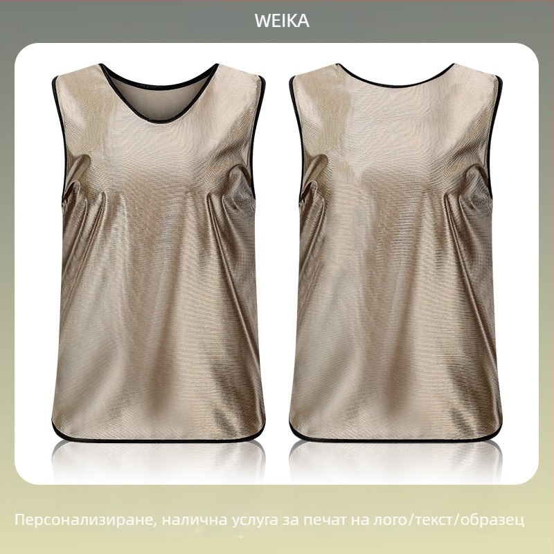 Екипни жилетки за възрастни и деца, полиестерни тренировъчни жилетки за футбол и баскетбол, с принтирани графики и настройки на шрифта