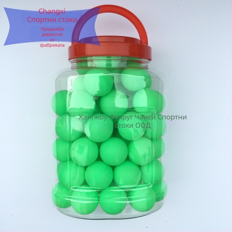 Топки за тенис на маса Long Joy — матова повърхност, безшевни, PP материал, персонализация налична