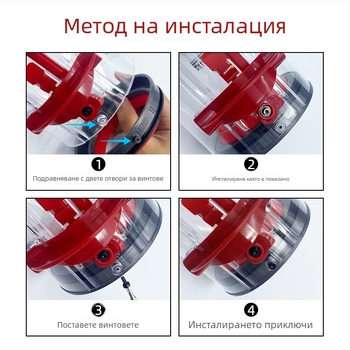 Puosen Dyson консуматив: уплътнение на чашата за прах и долно капаче за V7/V8/V10/SV11/V12