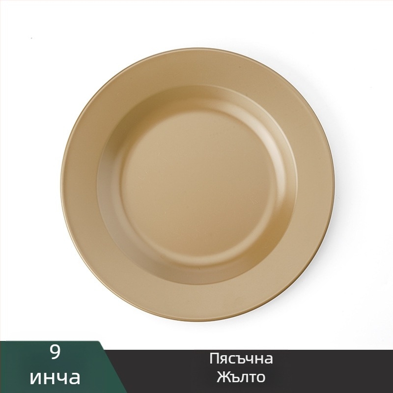 Къмпинг комплект съдове за хранене, 304 неръждаема стомана с незалепящо покритие, преносим, за 1-2 човека, с лого