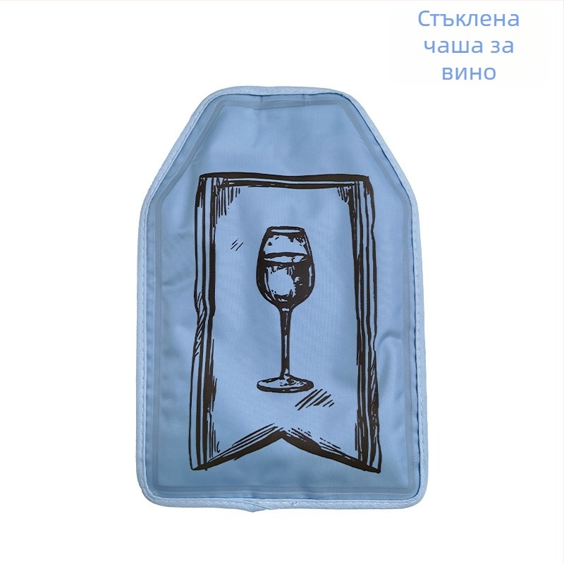 Чанта за запазване на вино с охлаждащ гел от Murn (Материал: Друг; Стил: Модерен минимализъм; Пускане: Лято 2021; Тегло: 0.42)