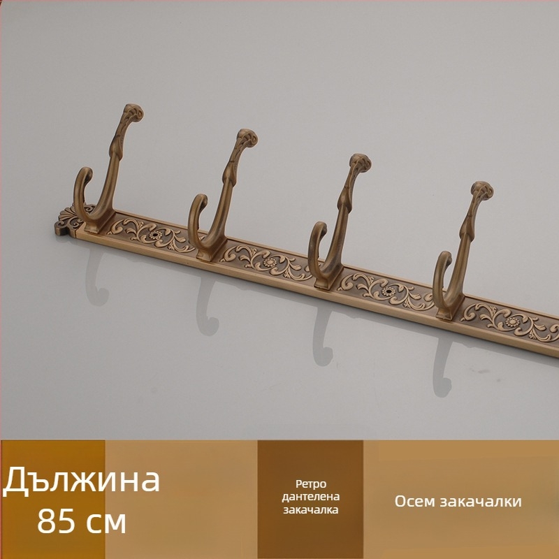 Стенен закачалник с куки, американски стил, сплав, антично боядисване, 2 кг, марка Seth
