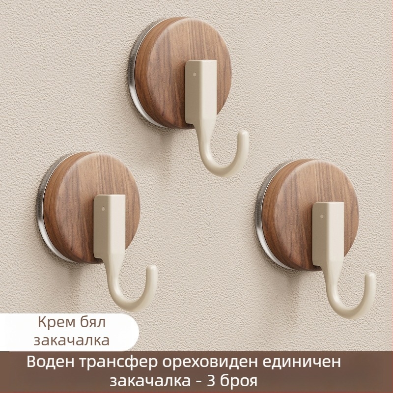 В vakuумна кука за закачване — античен стил, ABS материал, без пробиване, за баня и кухня