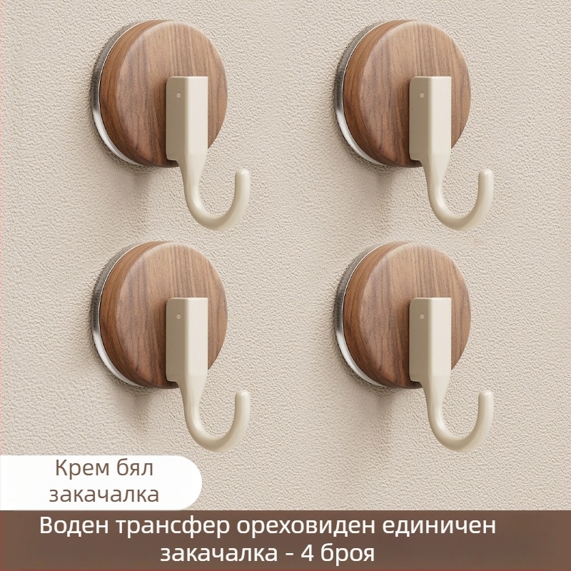 В vakuумна кука за закачване — античен стил, ABS материал, без пробиване, за баня и кухня