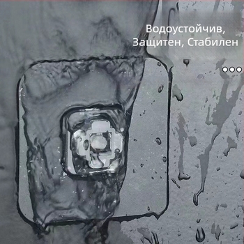 Сапунена чиния със самозалепваща закачалка за плочки и вакуумна чашка – ABS пластмаса