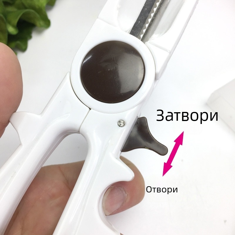 VELEKA Каштанобелачка и обелител — неръждаема стомана, 2018 г., лого отпечатано, частен бранд