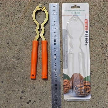 Щипков обелвач за ядки – домашен мултифункционален инструмент, железна конструкция, за кестени, орехи и лешници