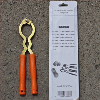 Щипков обелвач за ядки – домашен мултифункционален инструмент, железна конструкция, за кестени, орехи и лешници