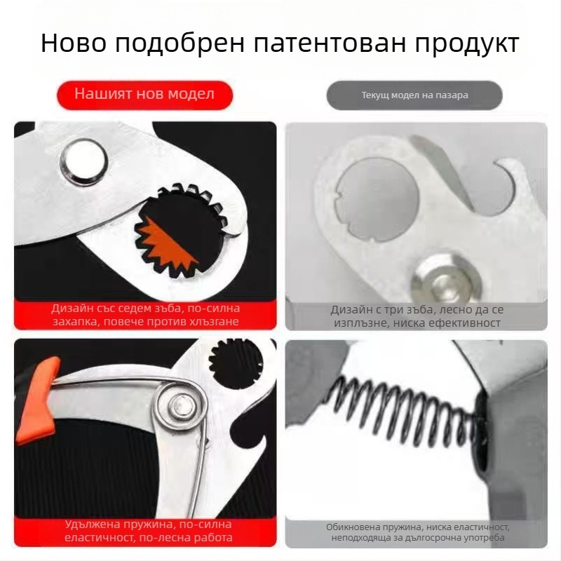 Орехотрошач и обелвач за домакинството – домашно устройство за орехи с метален корпус, модел AL895909444102, пуснат през 2019 г.