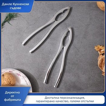 Клип за обелване на ядки и семена – цинкова сплав, модерен минималистичен дизайн, възможност за лого, произход Zhejiang