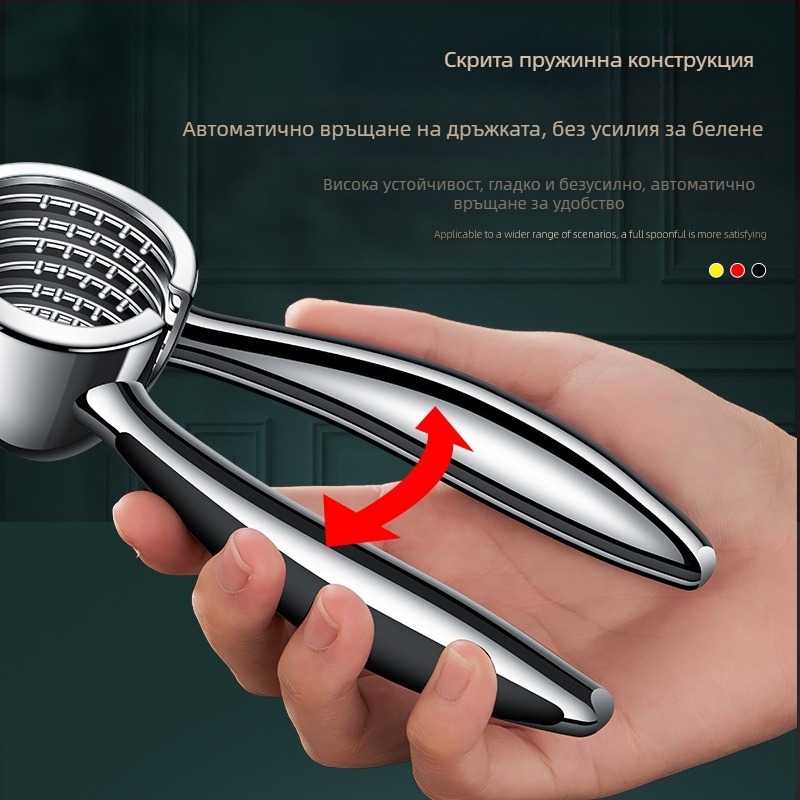 Устройство за разкриване на орехи и ядки – спестява усилия, цинкова сплав, печат на лого, персонализация, модерен минималистичен дизайн