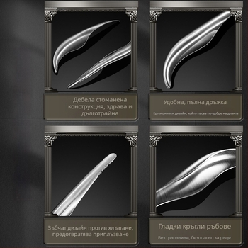 AKL обелвач за скариди, 304 неръждаема стомана, многофункционален инструмент за обелване, персонализиране на обработката, печат на лого