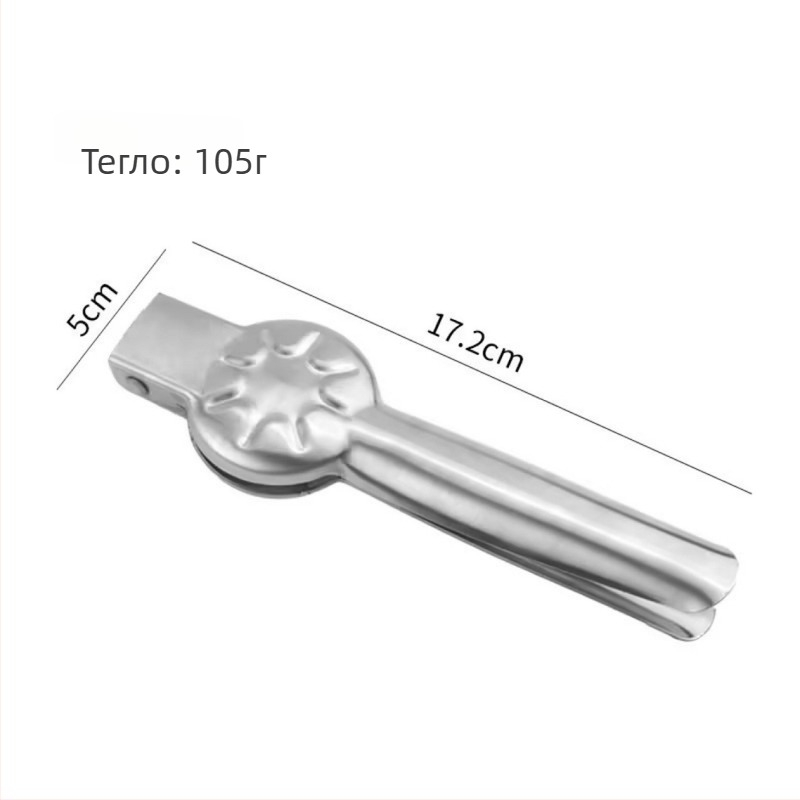 Уред за обелване на кестени с кръстосан дизайн за улеснение, 304 неръждаема стомана, Jiahong, произход Yangjiang, пуснат през 2019 г., отпечатано лого