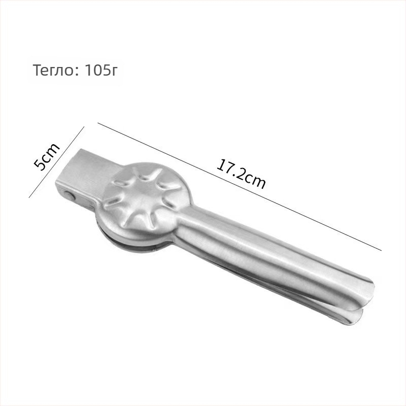 Уред за обелване на кестени с кръстосан дизайн за улеснение, 304 неръждаема стомана, Jiahong, произход Yangjiang, пуснат през 2019 г., отпечатано лого