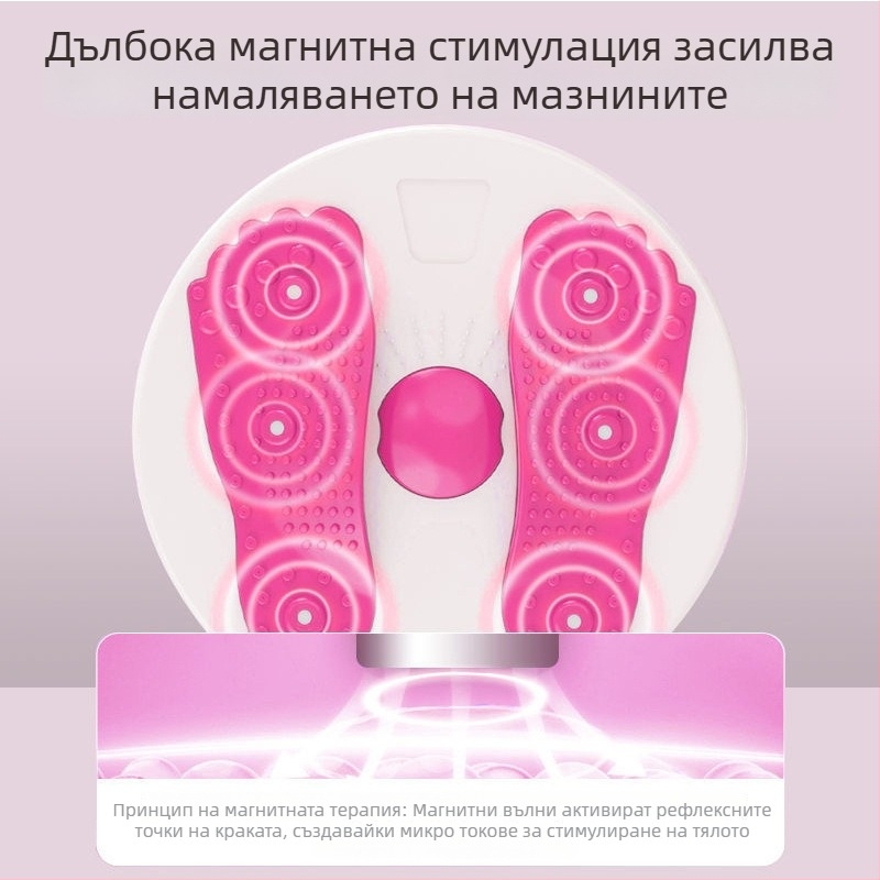 Fanchi въртяща платформа с въже за дърпане – ABS