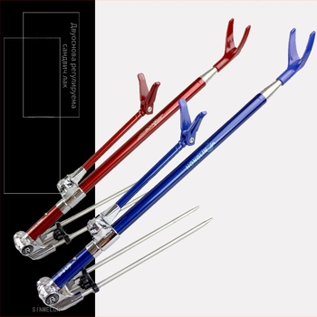 Sinmelon неръждаема стомана – държач за риболовна пръчка със земен щифт, сгъваем, върти се в множество посоки