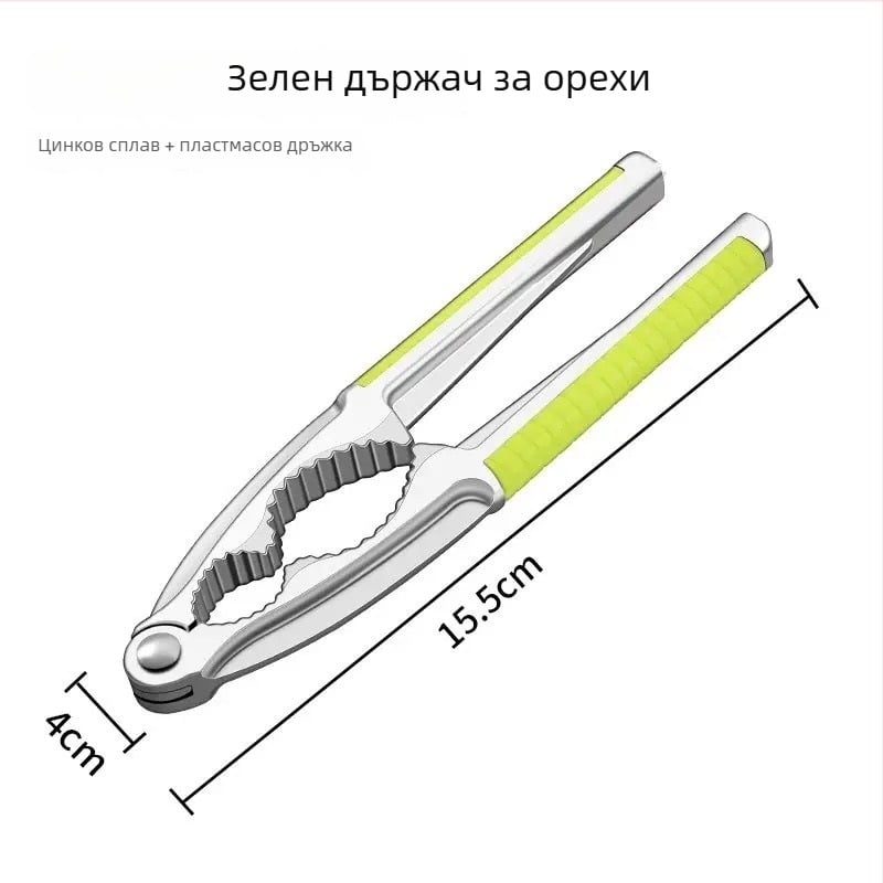 Клещи за орехи CRAZY KITCHEN — цинкова сплав, възможност за печат на лого, пускане пролет 2017, обработка и персонализация: да