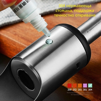 Отворвач за кестени с кръстообразна форма, 304 неръждаема стомана, антично-ретро стил, 2019 г.