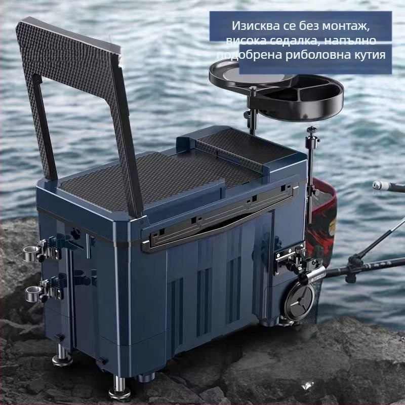 Комплект за риболовна кутия – капацитет 80+; платнено изпълнение