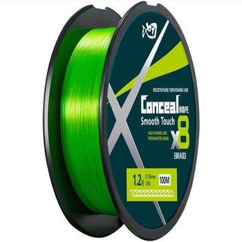 Pool Blade главна риболовна линия, плетена от PE, висока якост, пакет от 100