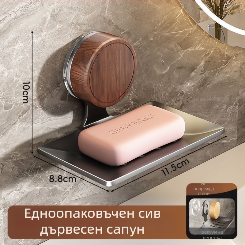 Метален държач за сапуни, кутия с 100 броя, Без персонализация, Без лицензирани частни марки