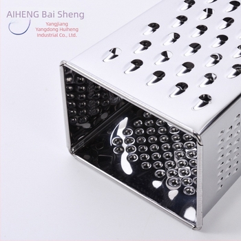 Четиристранен неръждаем стоманен рендe за зеленчуци, плодове и картофи; многофункционално рендe за настъргване на сирене