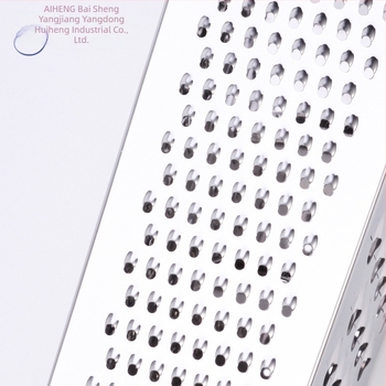 Четиристранен неръждаем стоманен рендe за зеленчуци, плодове и картофи; многофункционално рендe за настъргване на сирене