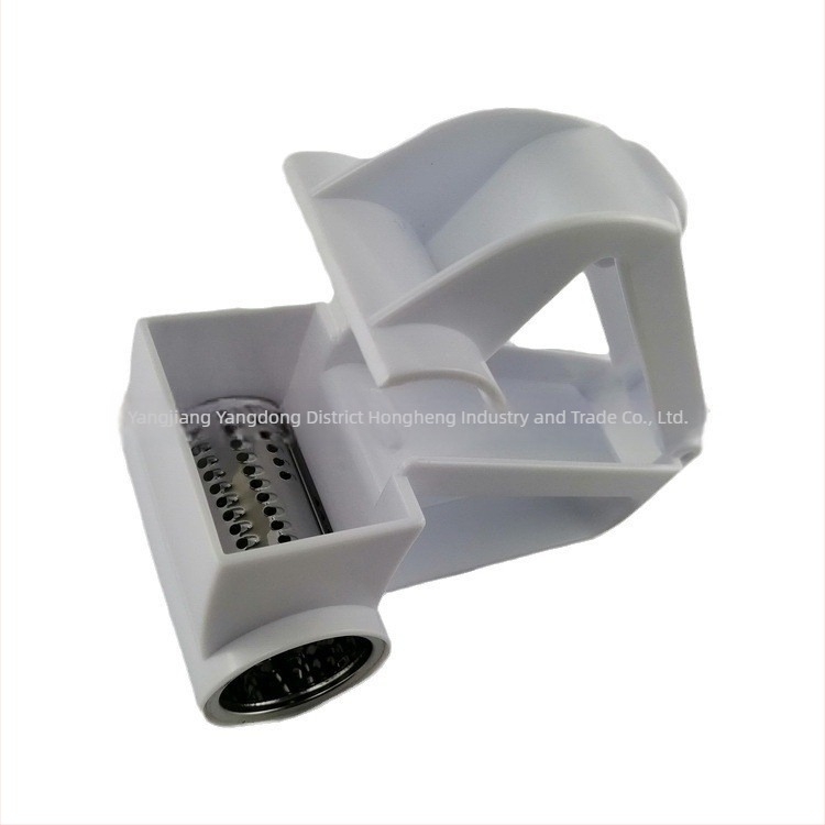 Ръчен въртящ се настъргвач за сирене, Неръждаема стомана 430, ABS/PS пластмаса, Персонализирано лого