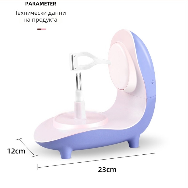Машина за обелване на плодове – мултифункционална, USB презареждаща се, напълно автоматична, ABS пластмаса, креативен дизайн, персонализирано лого