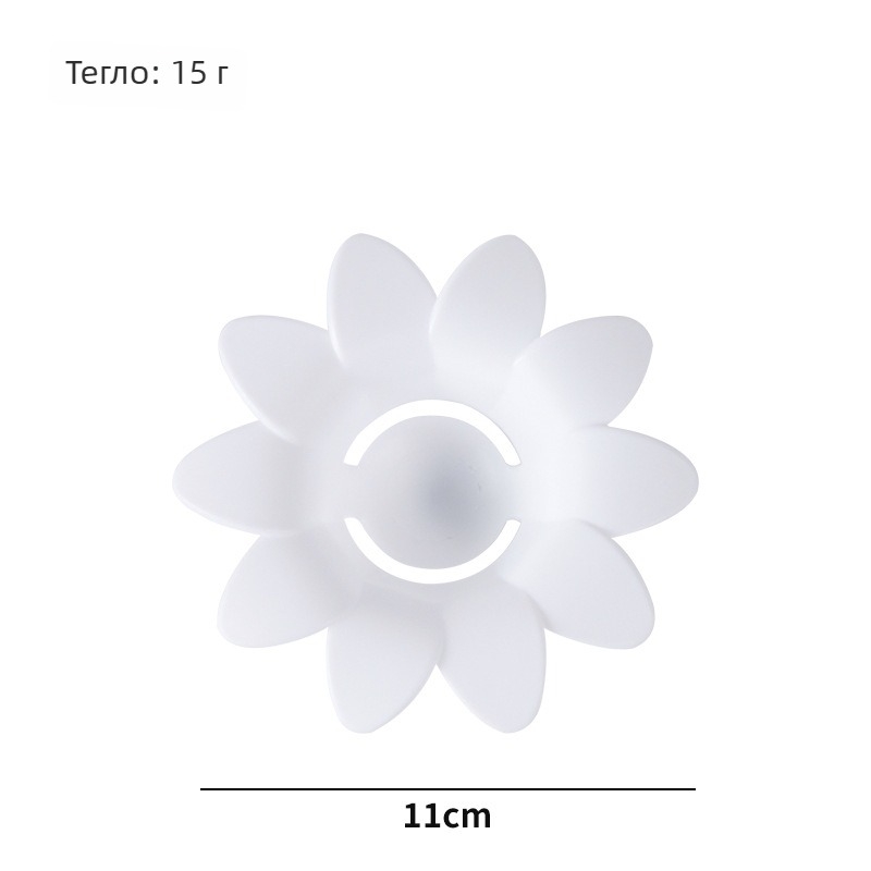 Хризантеменообразен разделител за яйчен белтък за домашна употреба, пластмасов, ръчен, код 897326574, стил: модерен минималистичен