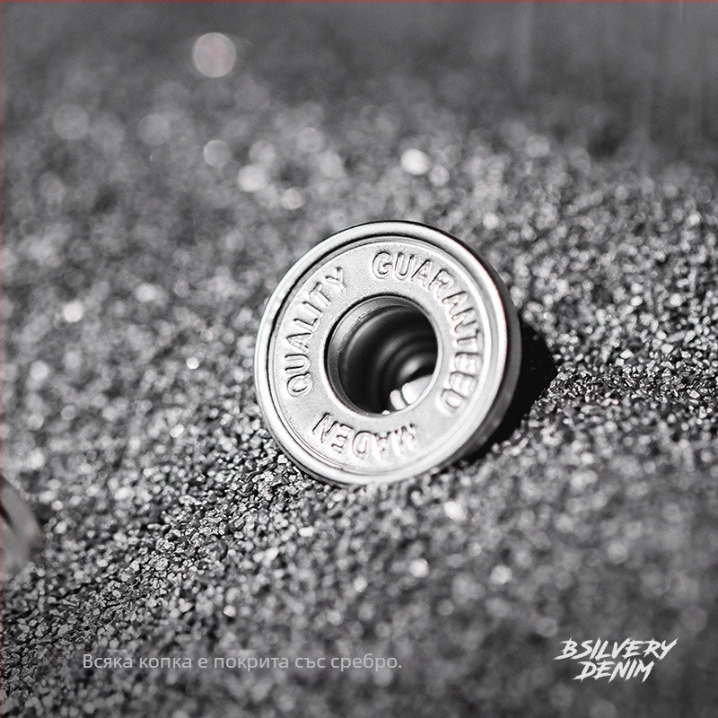 Мъжки дънки с прав крак, деним, 94.8% памук, средна талия, бродерия (прав крак; деним; 94.8% памук; средна талия; бродерия)