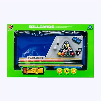 Jiabang мини настолна билярдна маса за деца – пластмасова конструкция, подходяща за възраст 4–6 години, семейна употреба