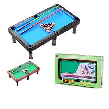 Jiabang мини настолна билярдна маса за деца – пластмасова конструкция, подходяща за възраст 4–6 години, семейна употреба