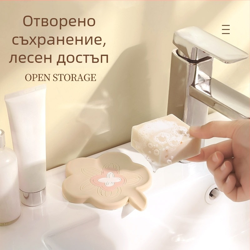 Държач за сапун PET материал със вендуза, без внос, без персонализация