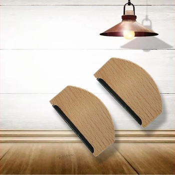 Уред за премахване на власинки от дрехи, ръчен обезвъляващ за тъкани, дървен корпус, модерен минималистичен стил, пролет 2017