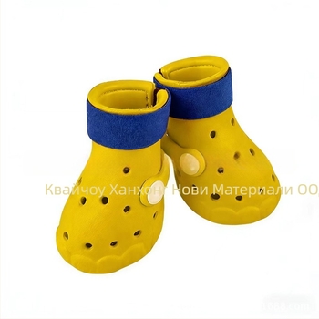 Обувки за кучета за четири сезона, изработени от EVA, дишащи, с противохлъзгаща и износоустойчива подметка