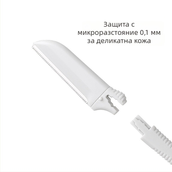 Нож за оформяне на вежди с заменяеми части — марка KINEPIN / Today's Escape; лицензирана частна марка; заменяем тример за вежди; кутия: 840 броя; материали: пластмаса и неръждаема стомана