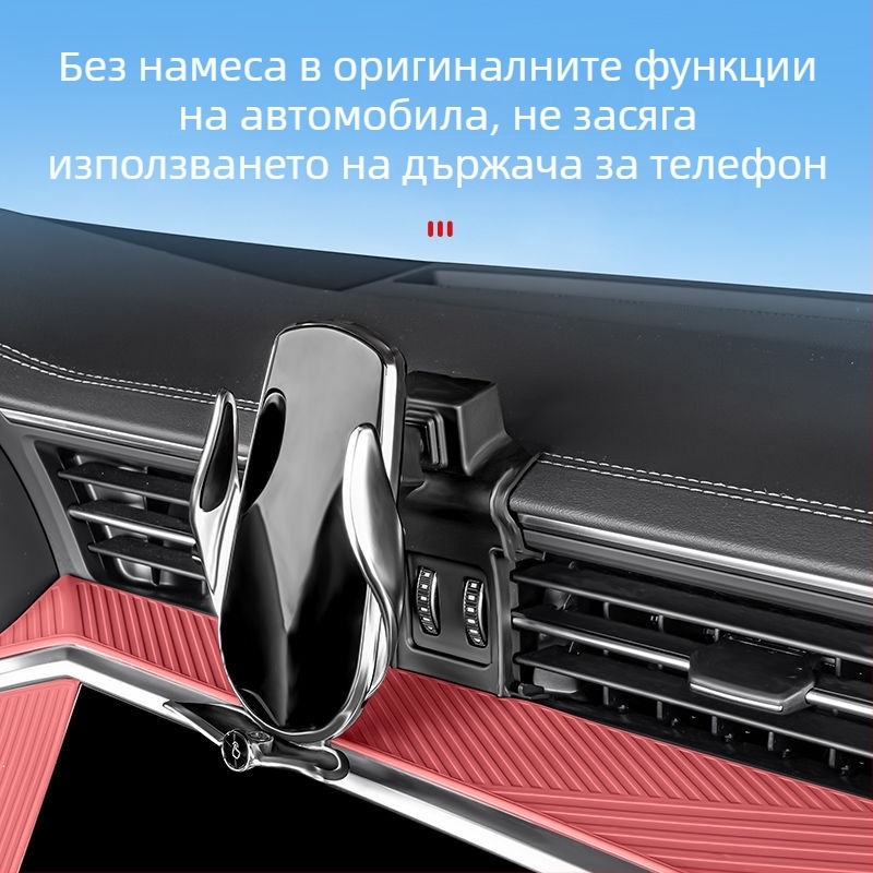 Силиконова предпазна подложка за централната конзола Audi A6L – вътрешен декор и съхранение