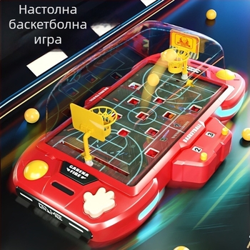 Настолна баскетболна игра за двама играчи – детска, интерактивна образователна настолна игра за родители и деца, подарък за рожден ден (Материал: Друг; Марка: Друг; Произход: Континентален Китай; Приложима възраст: Над 61 години)