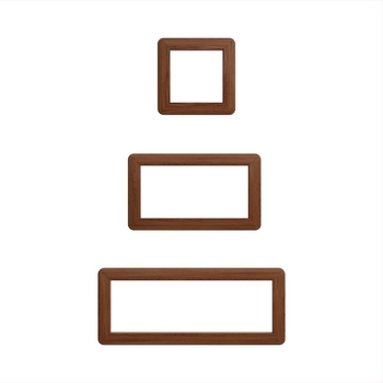 Дървена рамка за превключвател – модерен минималистичен стил (Материал: бук; Категория: стикер за превключвател; Пространство: дневна, спалня, кабинет, ресторант, баня, антре, балкон, търговско място, друго)